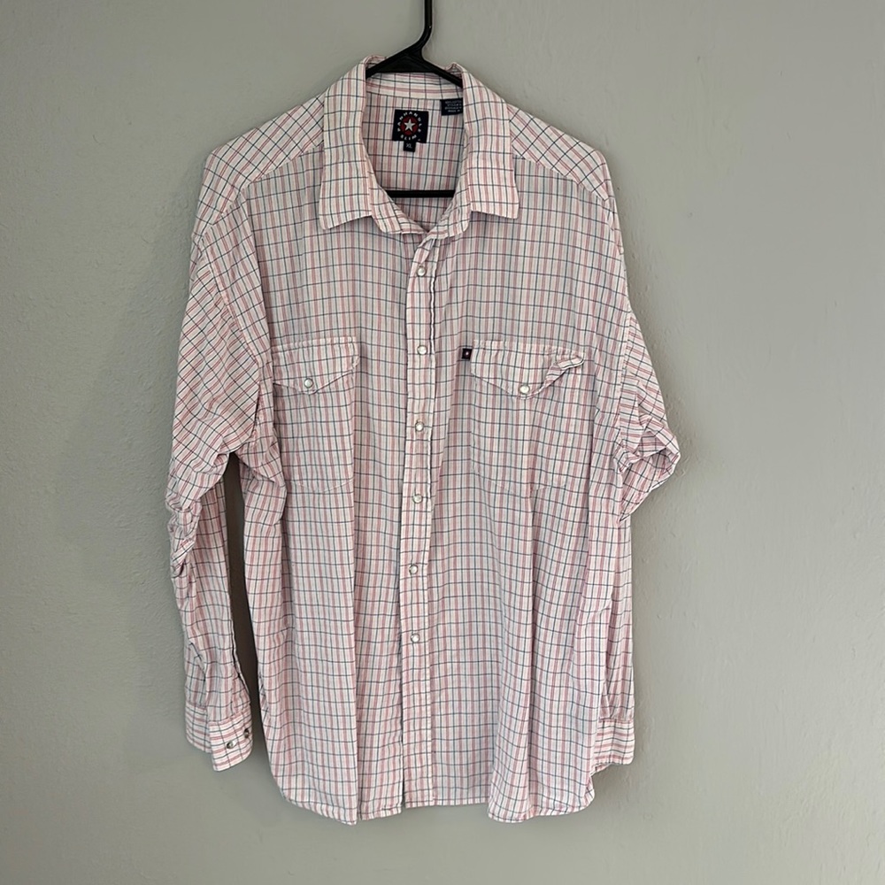 Panhandle Slim Pearl snap size XL